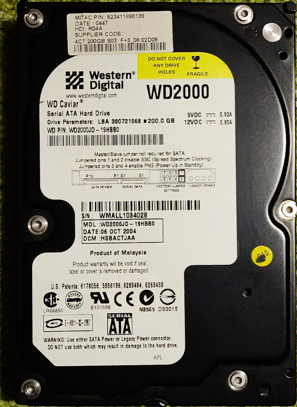 Western Digital WD2000